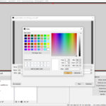 OBS Studio 26.1.1. – Einfach Modus – Farbe unter Farbquelle auswählen